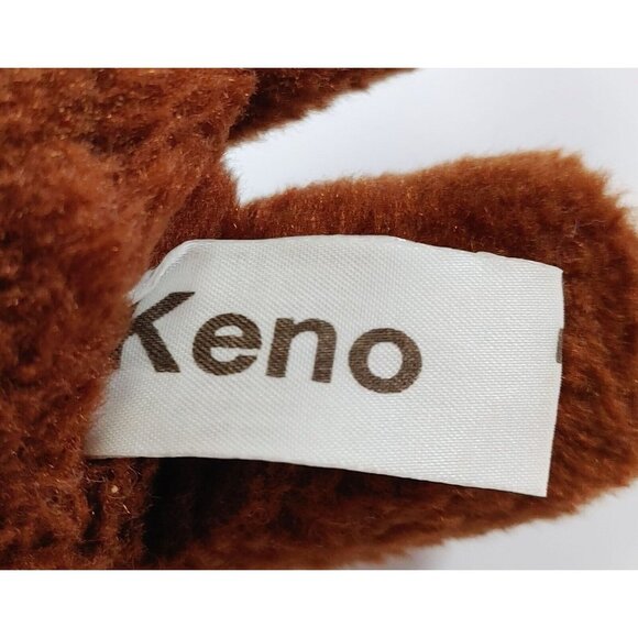 Russ Berrie Keno Plush Monkey Cotton Ground Nut Shells 8” Vintage - Picture 4 of 4